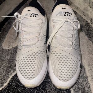 Nike Air 270 White and Black Men's Shoes